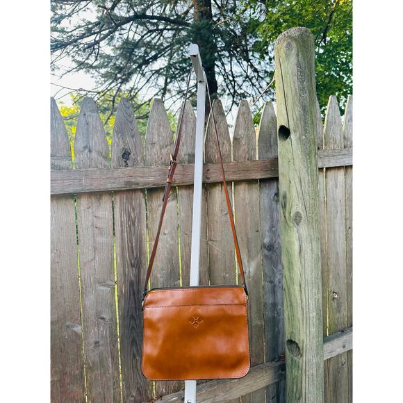 Patricia Nash NEW Brown Leather Crossbody Bag - Picture 2 of 6